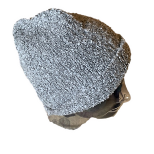 Pokoloko Grey mohair blend stretchy unisex toque